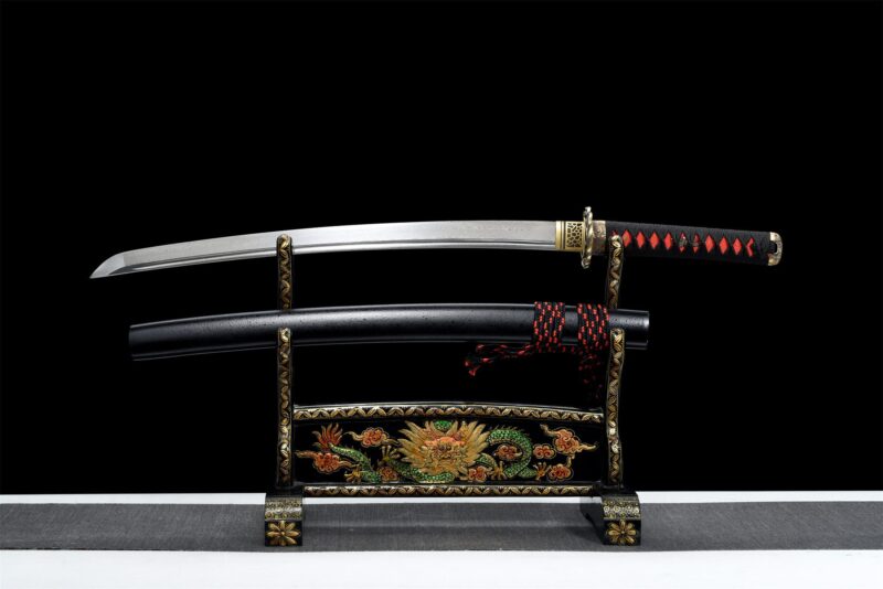 Damaskus Wakizashi