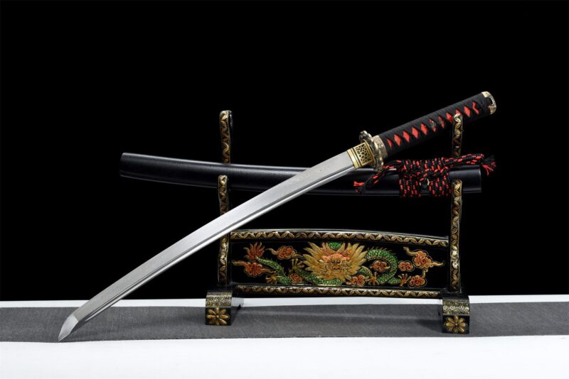 Damaskus Wakizashi
