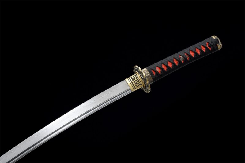 Damaskus Wakizashi
