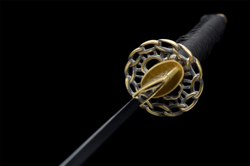 Damaskus Wakizashi
