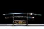 Aokiba Katana Schwert (青牙) – Blauer Fangzahn
