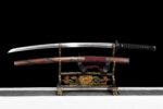 Damaskus Katana Schwert Mit Echtem Hamon