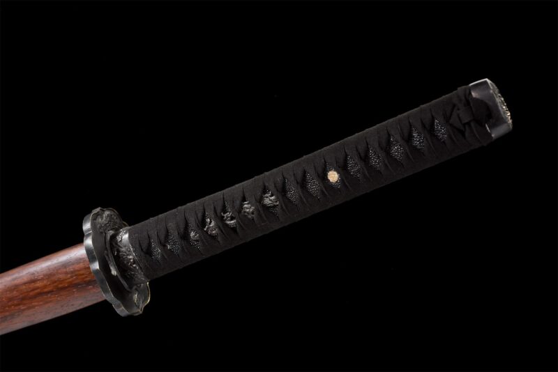 Damaskus Katana Schwert Mit Echtem Hamon