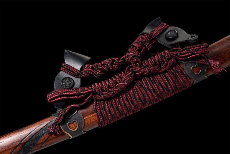 Damaskus Katana Schwert Mit Echtem Hamon