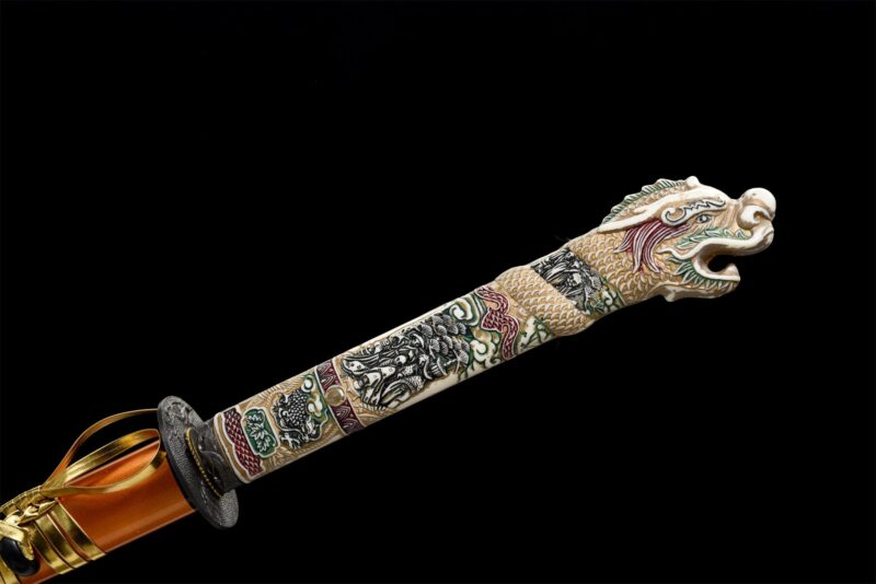 Drachenkopf Katana Schwert