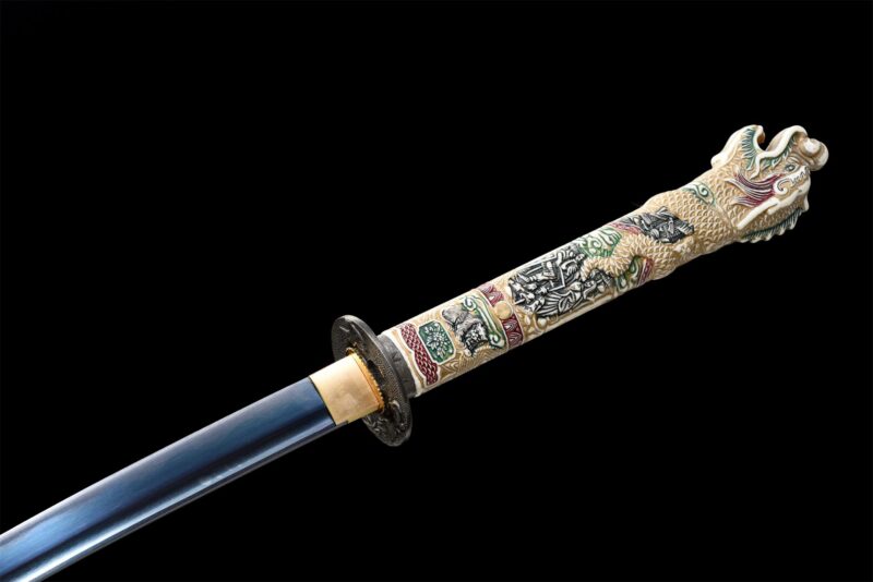 Drachenkopf Katana Schwert