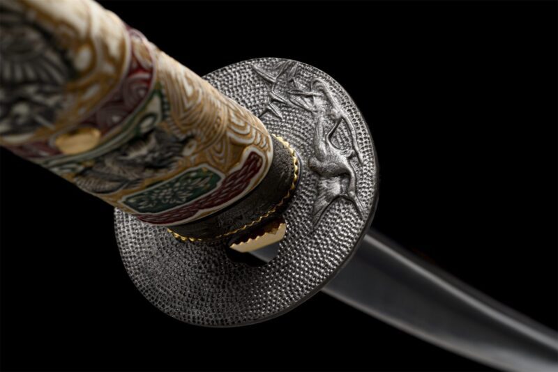 Drachenkopf Katana Schwert