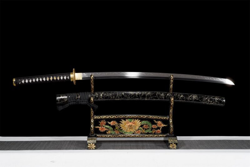 Kurogane Katana Schwert (黒金) – Schwarzes Gold
