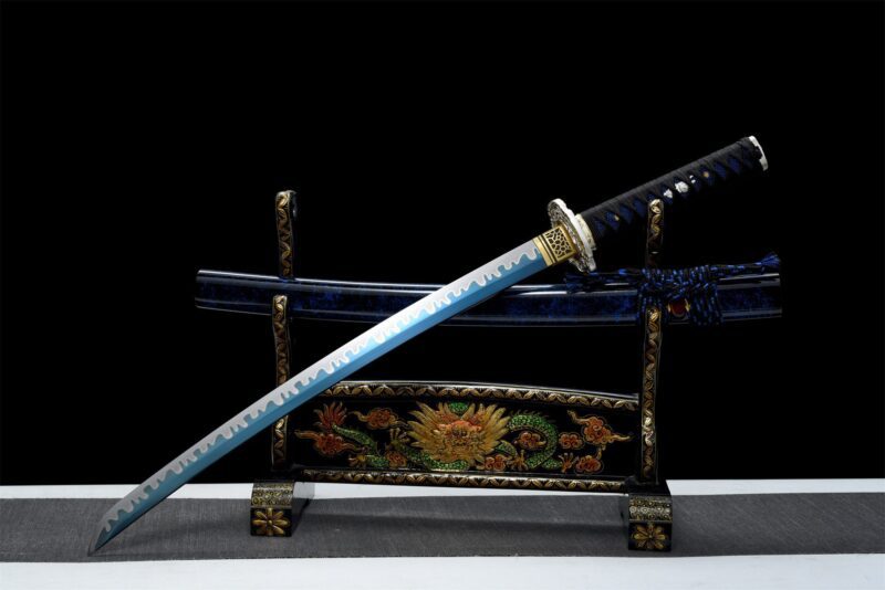 Reikazan Wakizashi Schwert (冷火山) – Gefrorener Vulkan
