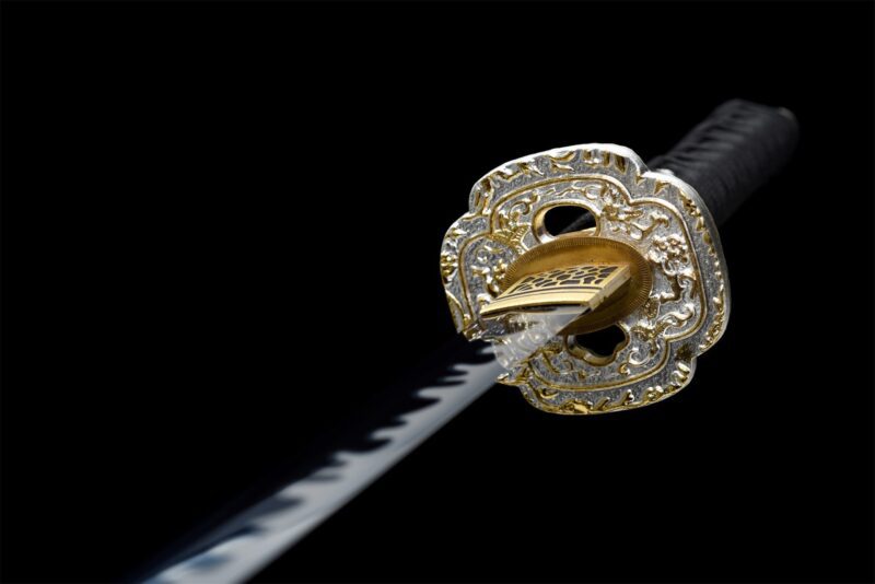 Reikazan Wakizashi Schwert (冷火山) – Gefrorener Vulkan