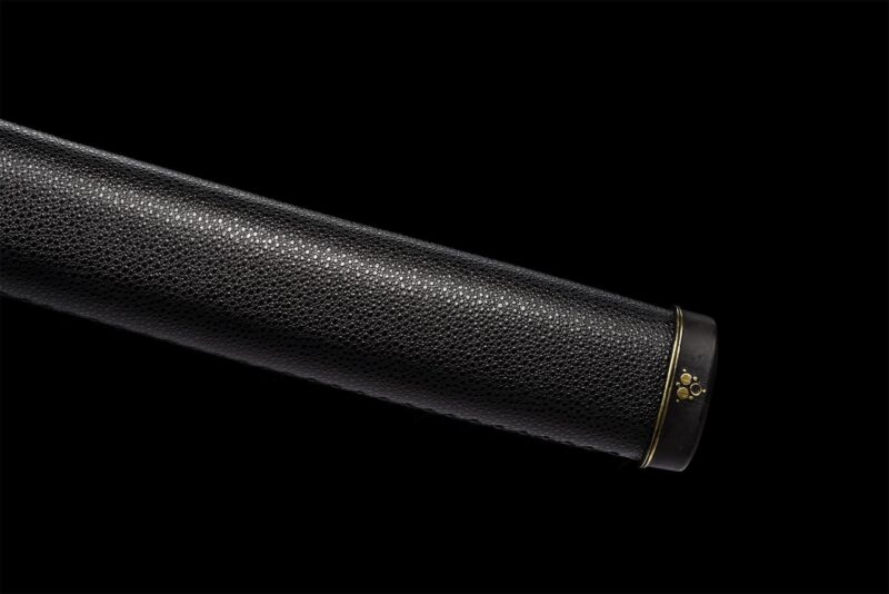 Schwarz-weißes Katana Schwert