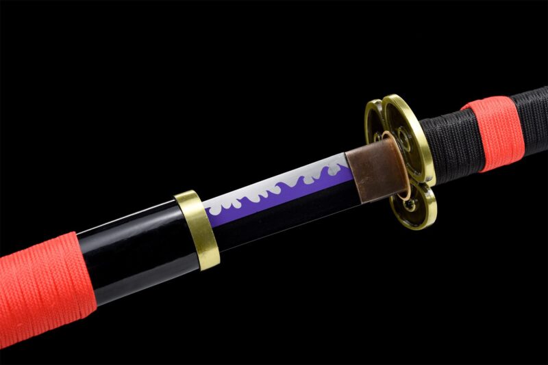 Schwarzes Enma Katana Schwert