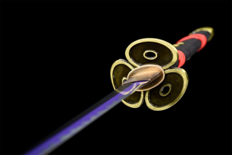 Schwarzes Enma Katana Schwert