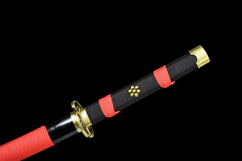 Schwarzes Enma Katana Schwert