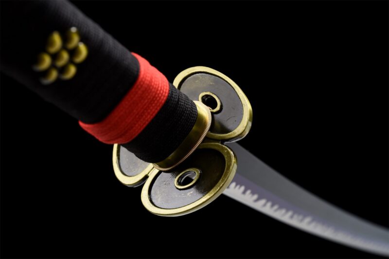 Schwarzes Enma Katana Schwert