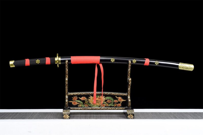 Schwarzes Enma Katana Schwert