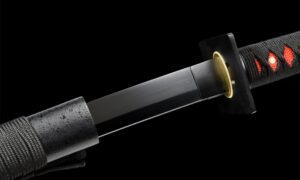 Schwarzes Klingen Katana Schwert