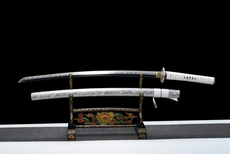 Silbernes Katana Schwert