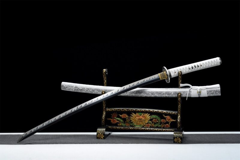 Silbernes Katana Schwert