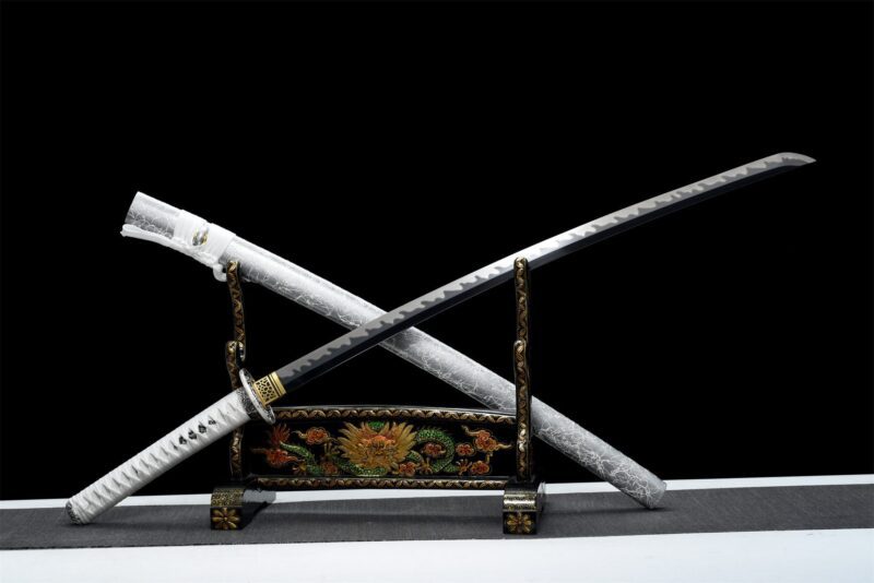 Silbernes Katana Schwert