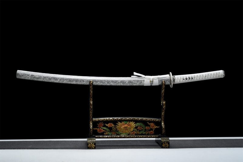 Silbernes Katana Schwert