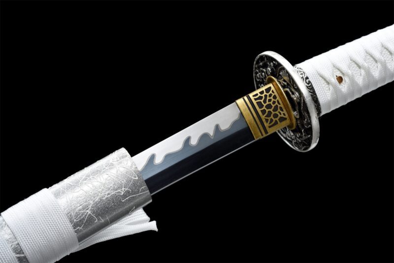 Silbernes Katana Schwert