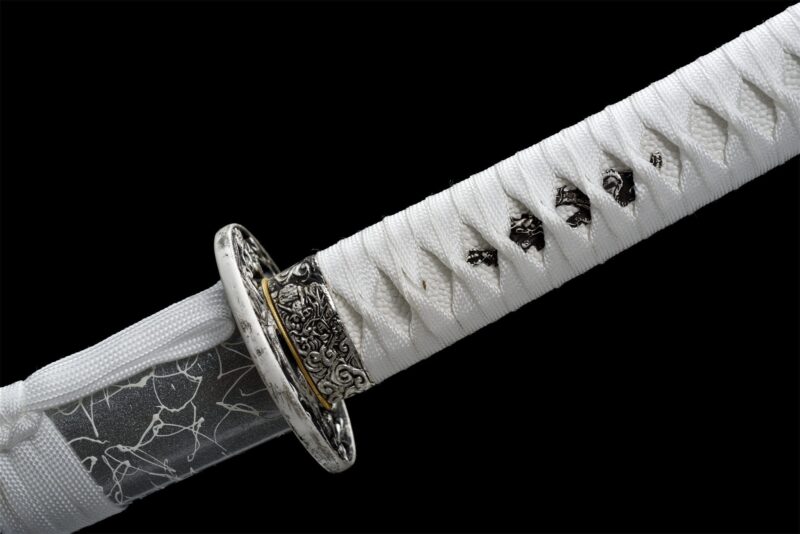 Silbernes Katana Schwert