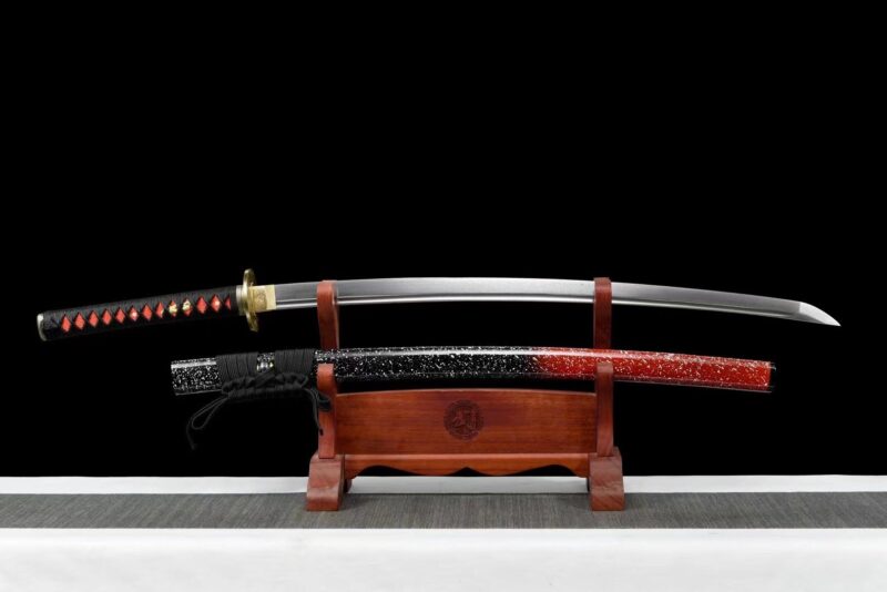 Kōryūka Katana Schwert (紅龍華) – Scharlachroter Drache