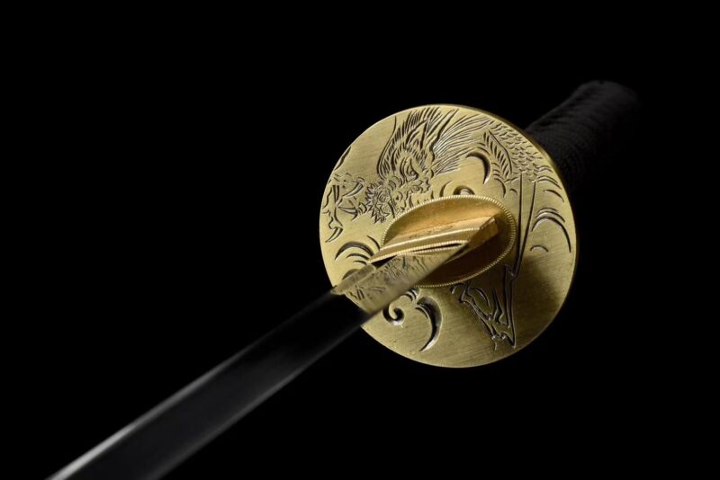 Kōryūka Katana Schwert (紅龍華) – Scharlachroter Drache