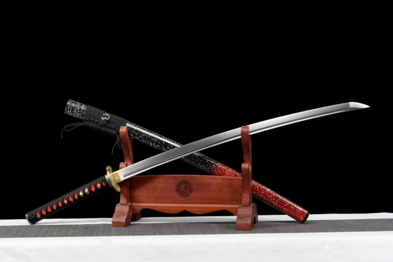 Kōryūka Katana Schwert (紅龍華) – Scharlachroter Drache