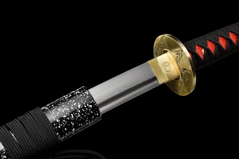 Kōryūka Katana Schwert (紅龍華) – Scharlachroter Drache